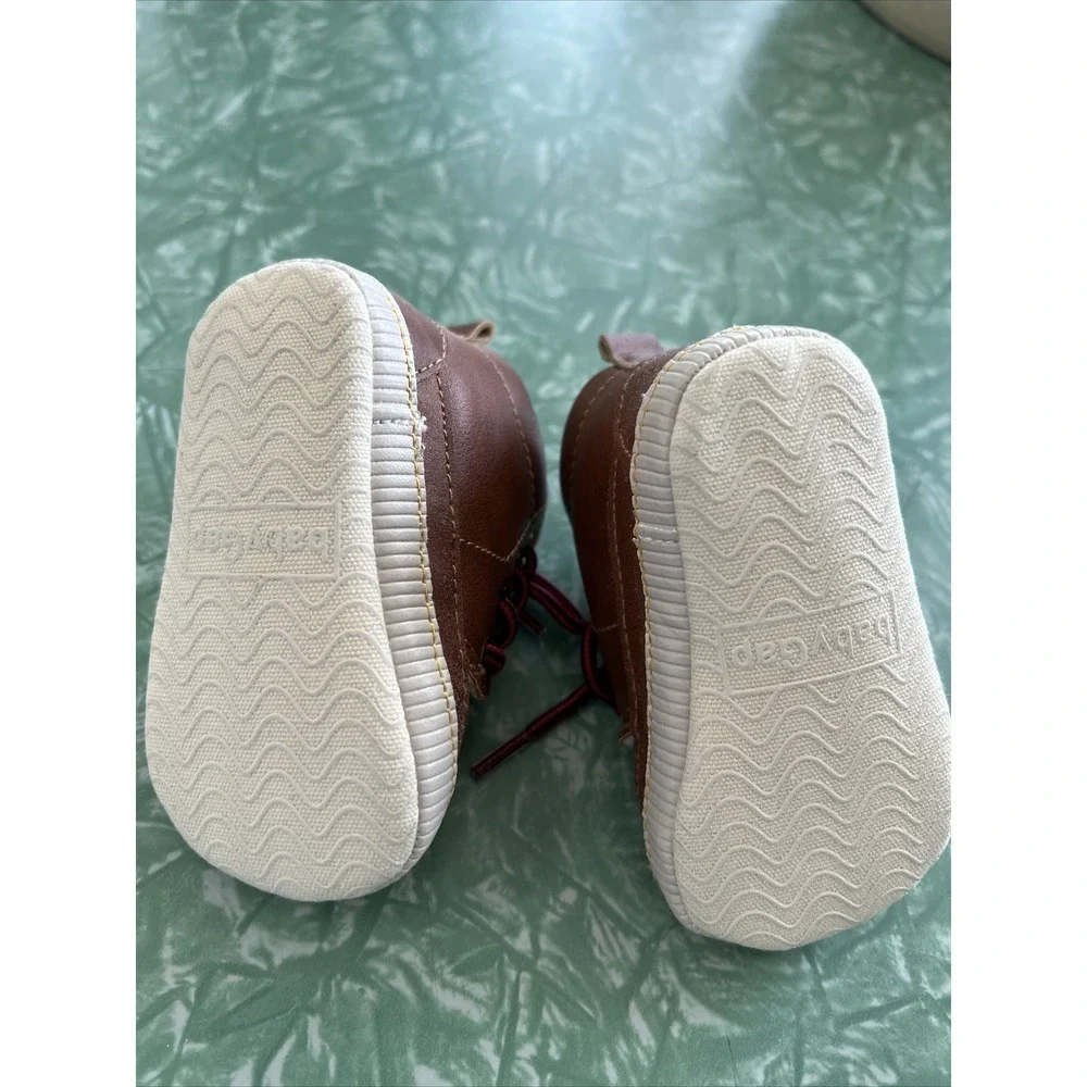 toddler boy shoe size 0-3 months brown‎ leather dress shoes